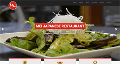 Desktop Screenshot of meijapaneserestaurant.com