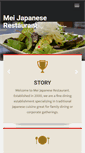 Mobile Screenshot of meijapaneserestaurant.com